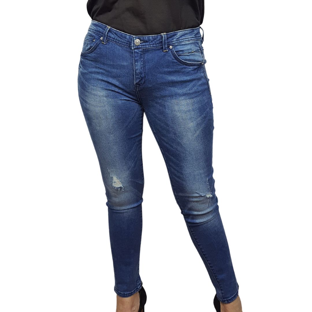 Jeans Vero Moda Azul  Style LOOK 9/10 X-SLIM JEANS(NL)