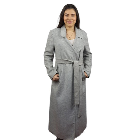 Blazer Vero Moda Gris Style FIONA L/S DF WOOL COAT(VMC-NL)