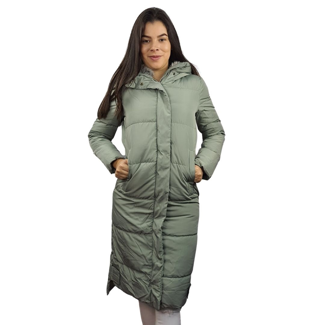 Parka  Veromoda Verde Style SQUARE KNEE DOWN COAT(LL)