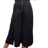 Pantalon Vero Moda Negro Style CARLA 7/8 WIDE PANTS(TP-ET-3)