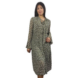 Vestido Vero Moda Verde Style VERA L/S LONG SHIRT CL1(VMC-DR)