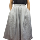 Pantalon Vero Moda Gris Claro Style PRETTY 7/8 CULOTTE PANTS(NE-EC-2)