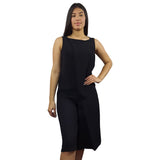Jardinera Vero Moda Negro Style PEONY 3/4 WIDE CATSUIT(VMC-MP)