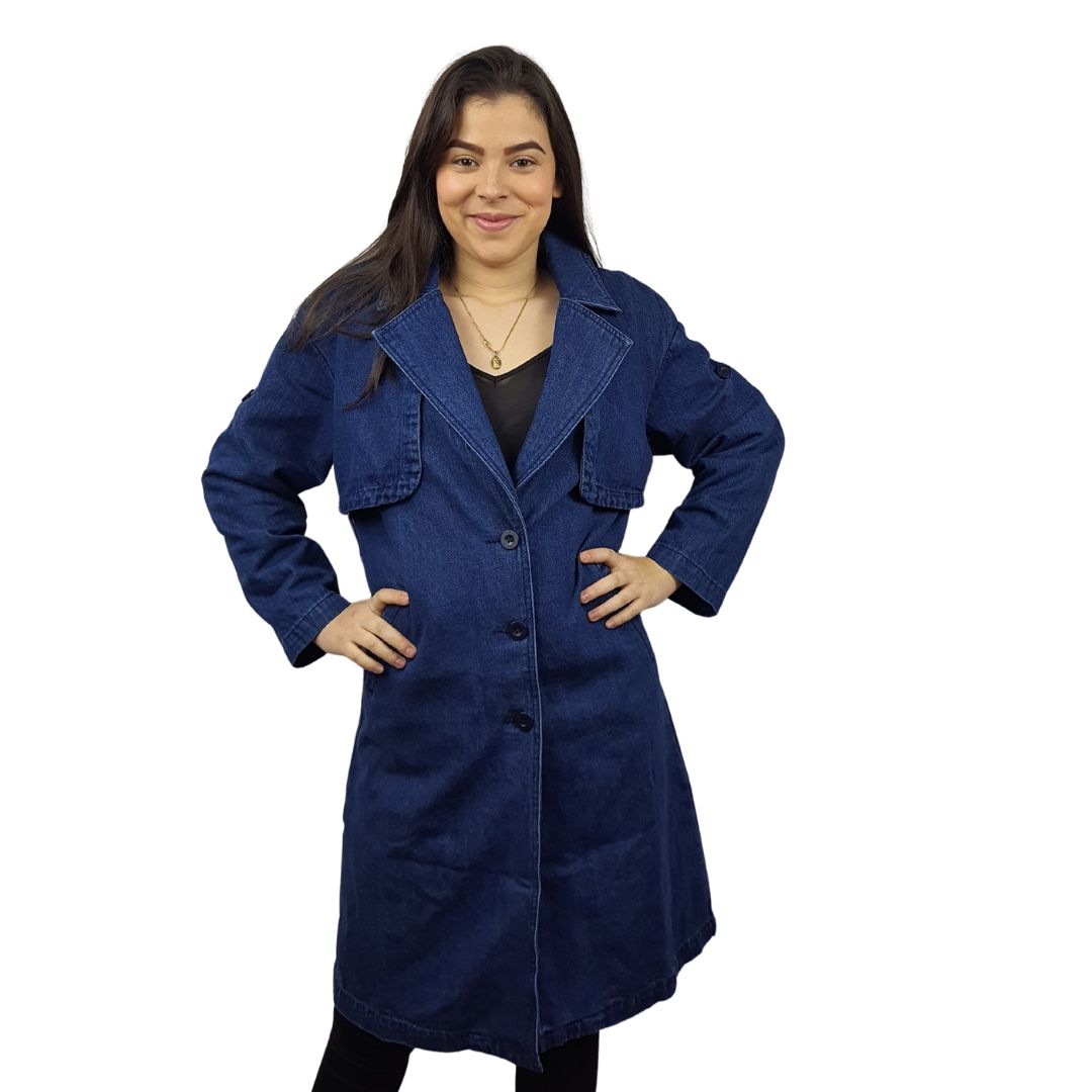 Blazer  Vero Moda Azul Style GRAPE DENIM OUTWEAR(NR)