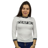 Polera Vero Moda Blanco Style GINA 3/4 TOP(LL)