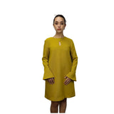 Vestido  Vero Moda Mostaza Style LOOP L/S DRESS(VMC-PM-ET-2)