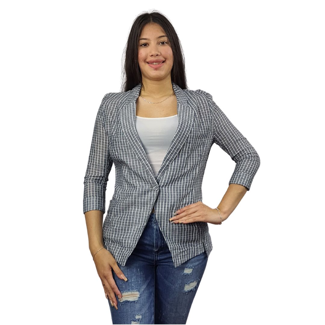 Blazer Vero Moda Gris Style TARN 3/4 BLAZER(PM-EC-2)