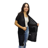 Tapado  Vero Moda Negro  Style DORIS S/S KNIT CARDIGAN(NE-EC-2)