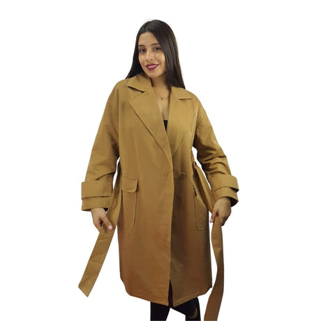 Tapado Vero moda Marron Style CHOICE WHENEVER L/S COAT-OR
