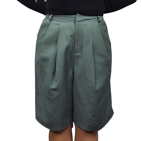Short Vero Moda Verde Style FOREST 1/2 LOOSE PANTS(NE-EC-2)