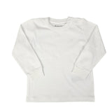 Polera Babycottons Pima Colors T-Shirt ML Blanca