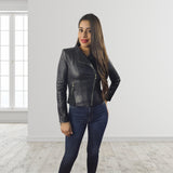 Chaqueta Vero Moda Negro Style CLARE L LEATHER JKT(VMC-LL)