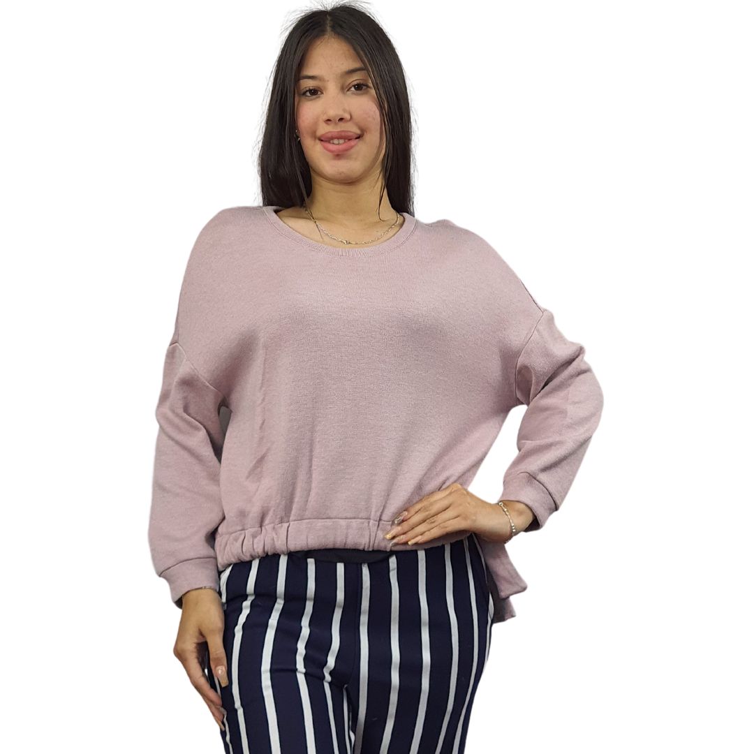 Sweater Vero Moda Rosa Vieja Style FAY L/S SWEAT(HOMEWEAR)
