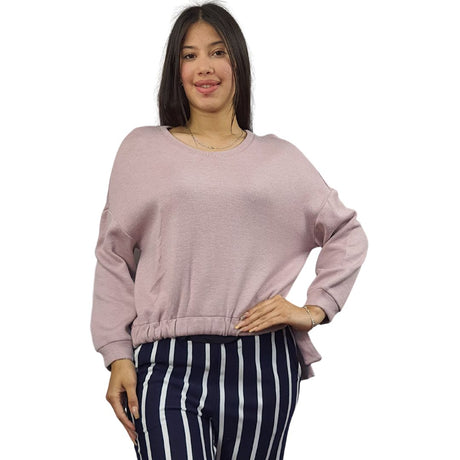 Sweater Vero Moda Rosa Vieja Style FAY L/S SWEAT(HOMEWEAR)