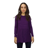Sweater Vero Moda Morado  Style PALOMA L/S KNIT(VMC-BN-EC-2)