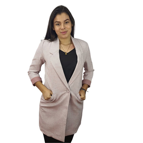 Blazer Vero Moda Rosa Style VIVANNA 7/8 BLAZER(VMC-EL)