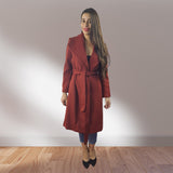 Blazer Vero Moda Marron Style CLASSIC L/S WOOL COAT(EL)