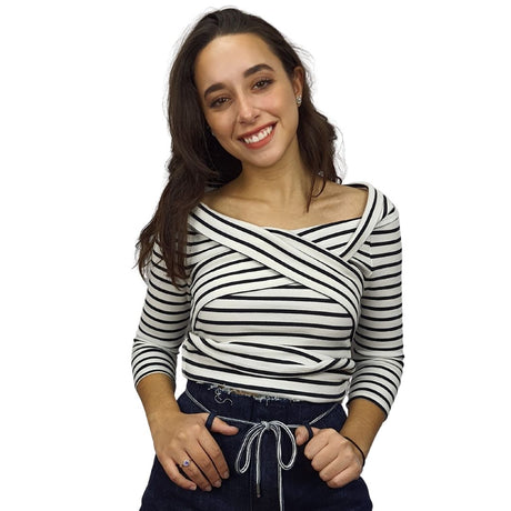 Blusa Vero Moda Blanco Style DONNA 3/4 TOP(MM)