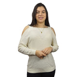 Blusa Vero Moda Beige Style ELLEN L/S KNIT(EL)