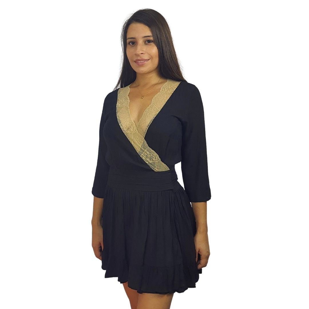 Vestido Rapsodia Arwen Negro