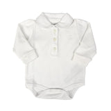 Body Babycottons C/SS ML Pima Blanco