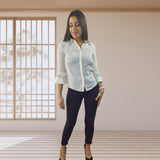 Blusa Vero Moda Blanco Style ANGEL 3/4 SHIRT(VMC-UR)