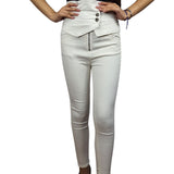 Jeans Vero Moda Blanco Style ROMANTIC 9/10 HW X-SLIM JEANS(NR)