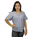 Camisa Vero Moda Azul  Style HERACLES STRIPE 1/2 SHIRT(SD)