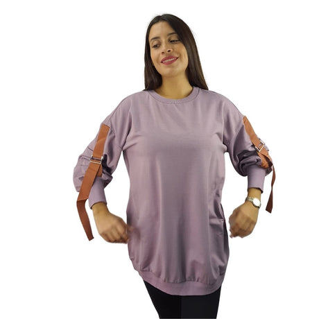 Sweater Vero Moda Lila Style MINI L/S SWEAT(HOMEWEAR)