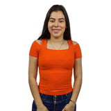 Blusa Vero Moda Naranja Style ULA S/S TOP(TP-ET-2)