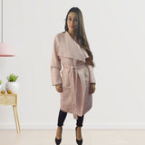 Blazer Vero Moda Rosado Style GREEN DF L/S WOOL COAT(VMC-DR)