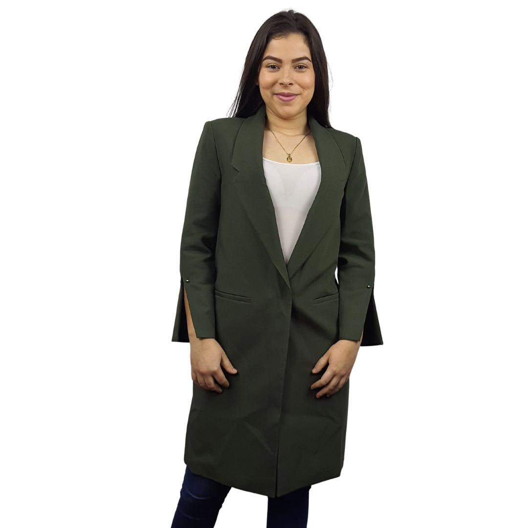 Blazer Vero Moda Verde Style CAROLA L/S BLAZER(EL)