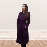 Blazer Vero Moda Morado Style LULU WOOL COAT(EL)