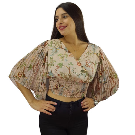 Top Vero Moda Rosa Vieja Style NATALIA SHERRY 44593 TOP(VMC-BJ)