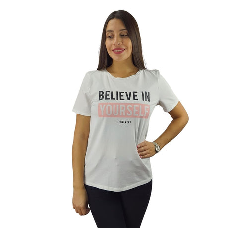 Polera Vero Moda Blanco Style ELODIE S/S TOP(SL)