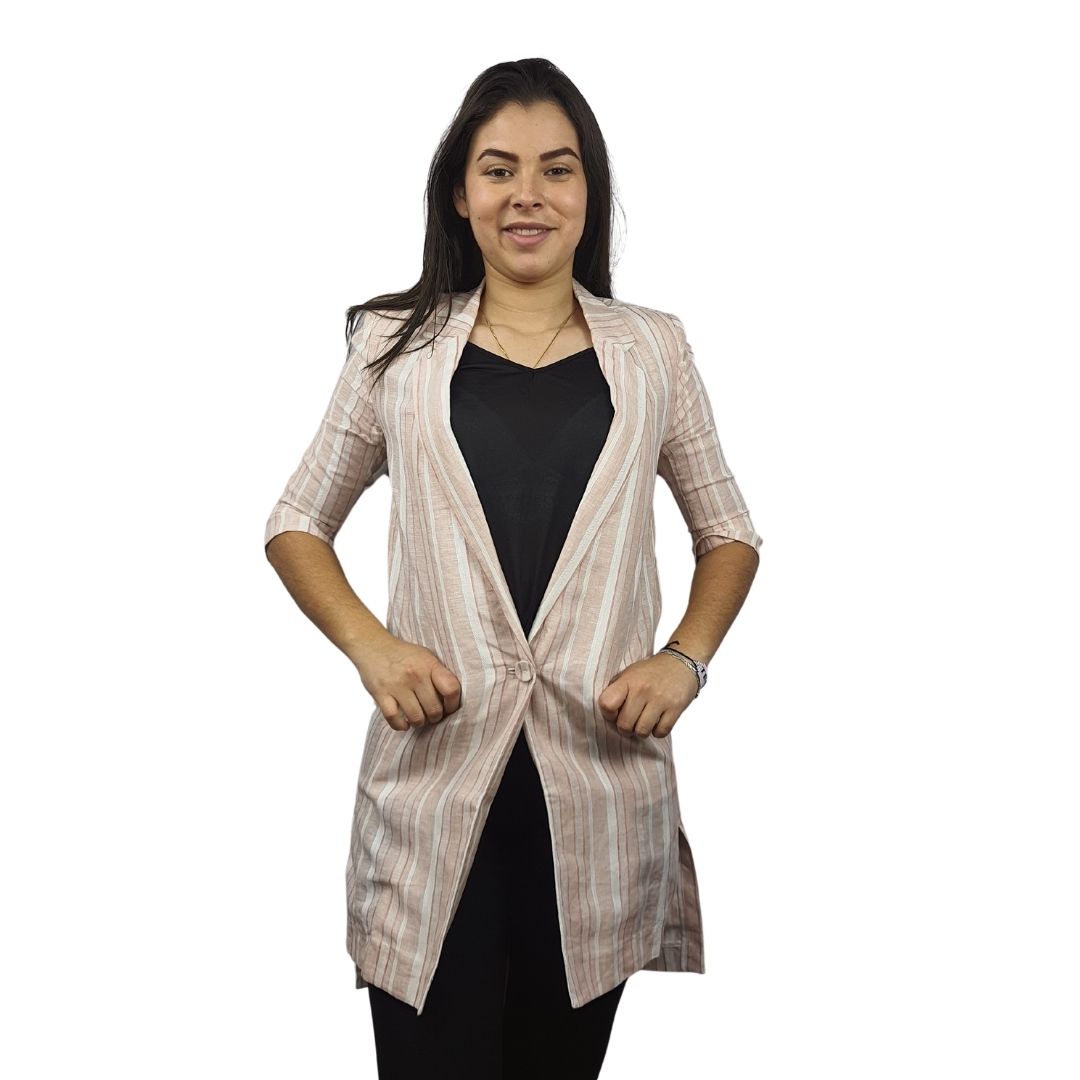 Blazer Vero Moda Rosado Style HECATE 3/4 BLAZER(VMC-NE-EC-3)