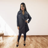 Blazer Vero Moda Gris Style ANNA SWEAT COAT(UM)