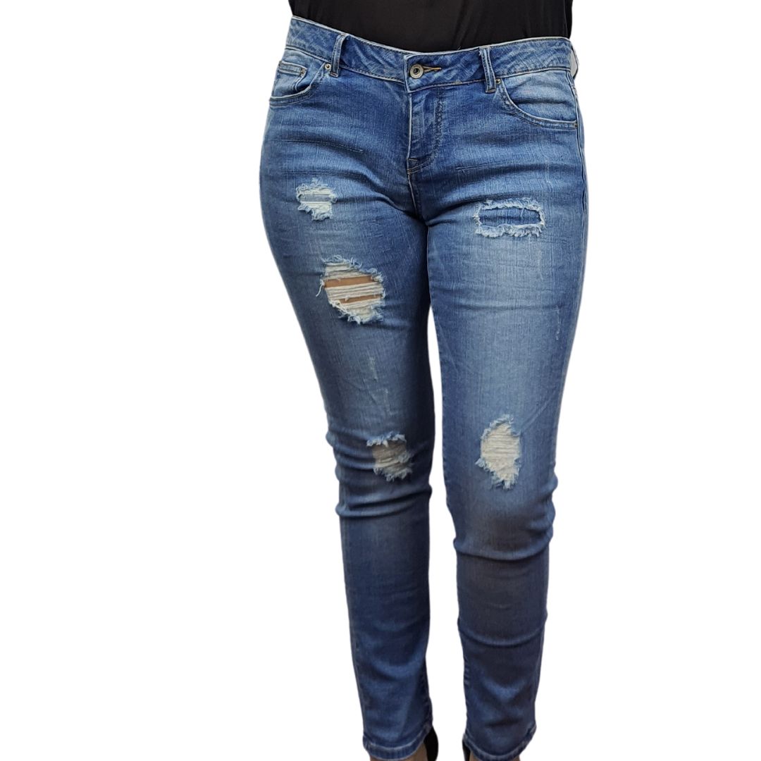 Jeans Vero Moda Azul Claro Style AUTUMN 9/10 SLIM JEANS(EL)