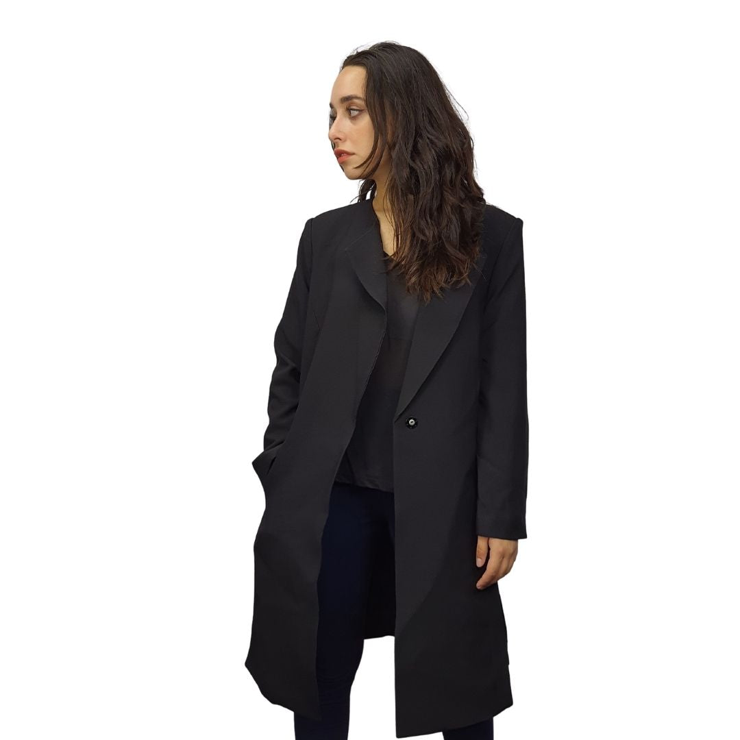 Blazer  Vero Moda Negro Style TONY L/S COAT(VMC-RN)