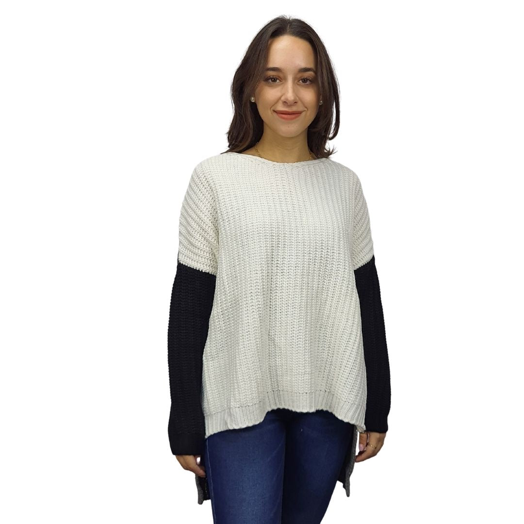 Sweater Vero Moda Blanco Style CARNATION LS KNIT(MW-CT-2)