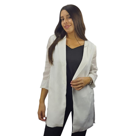 Blazer Veromoda Blanco Style PYTHON 3/4 BLAZER(VMC-MP)
