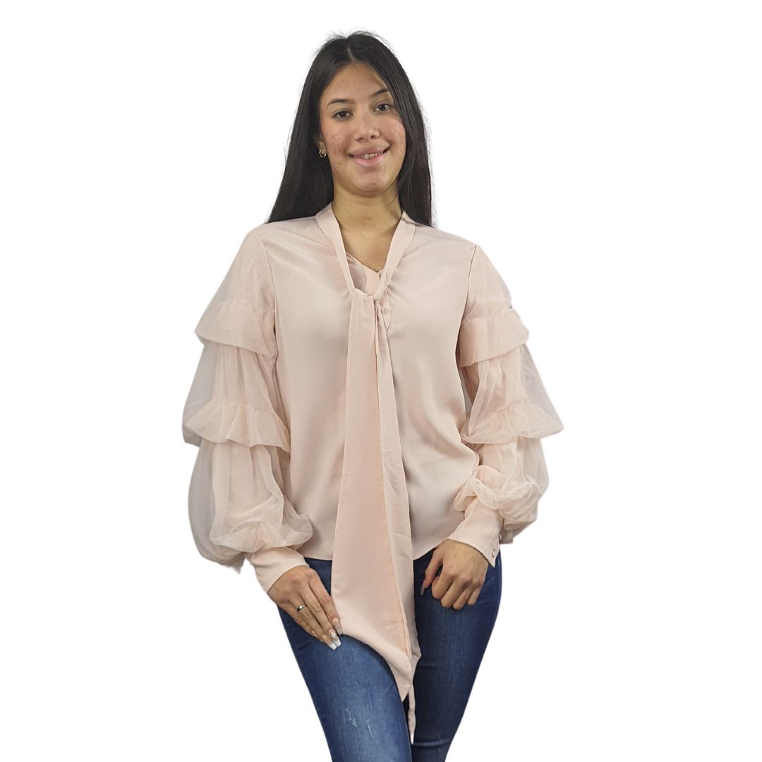Blusa Vero Moda Rosa Vieja Style NADA L/S SHIRT(VMC-DR)