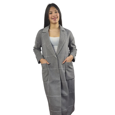 Blazer Vero Moda Gris Style ERICA L/S COAT(NL)