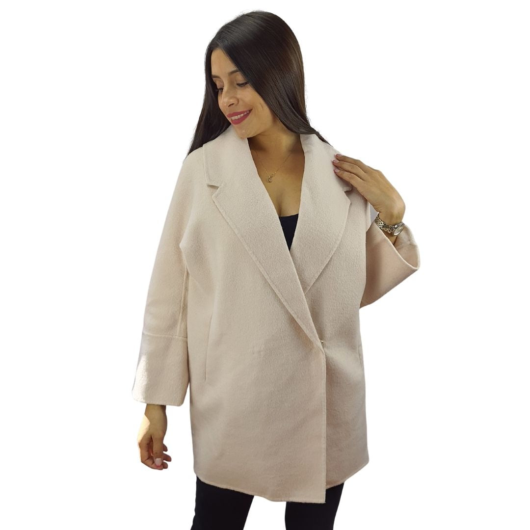 Blazer Vero Moda Rosado Claro POLINE DF L/S WOOL COAT(VMC-DR)