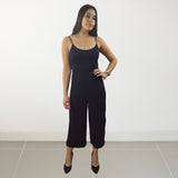 Pantalon Vero Moda Negro Style BOWL 7/8 STRAIGHT PANTS(LL)