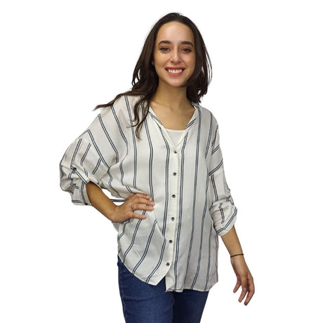 Camisa Vero Moda Blanco Style TINA 3/4 SHIRT SET(TP)