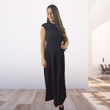 Entero Vero Moda Negro Style POPPY WIDE CATSUIT(VMC-MW-ET-2)