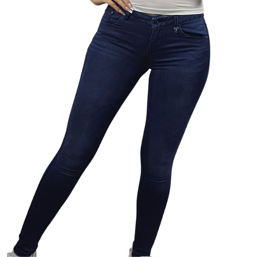 Jeans Vero Moda Azul Oscuro Style SIGNAL X-SLIM JEANS(MW-EC-1)