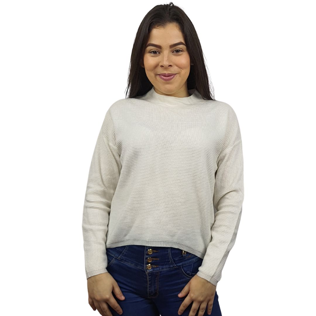 Sweater Vero Moda Blanco Style FARFALE L/S KNIT(UM)