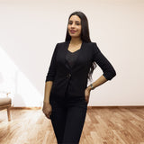 Blazer Vero Moda Negro Style AMANDA 3/4 BLAZER(VMC-NN)
